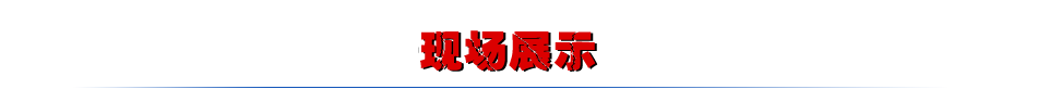 現(xiàn)場展示